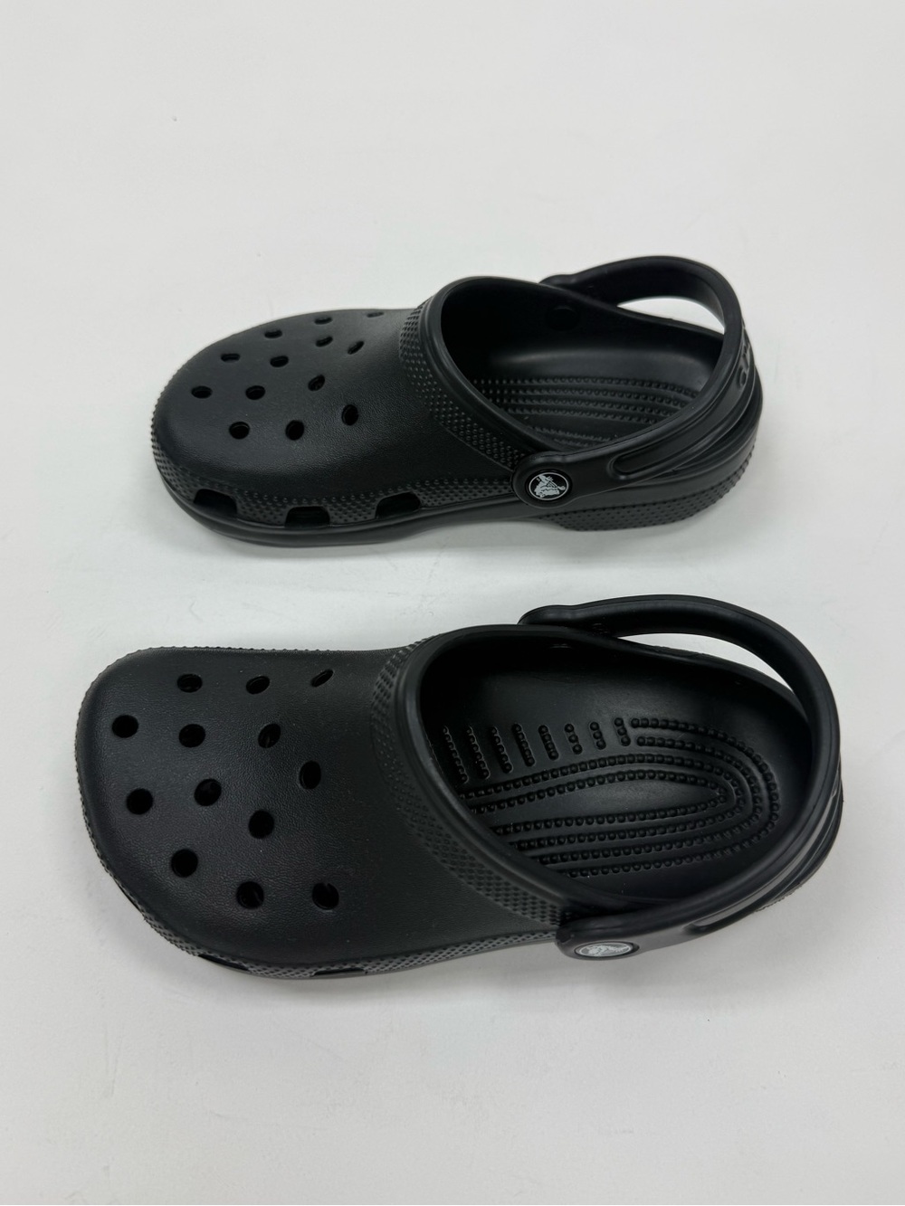 CROCS Kids Black Classic Clog Sandals